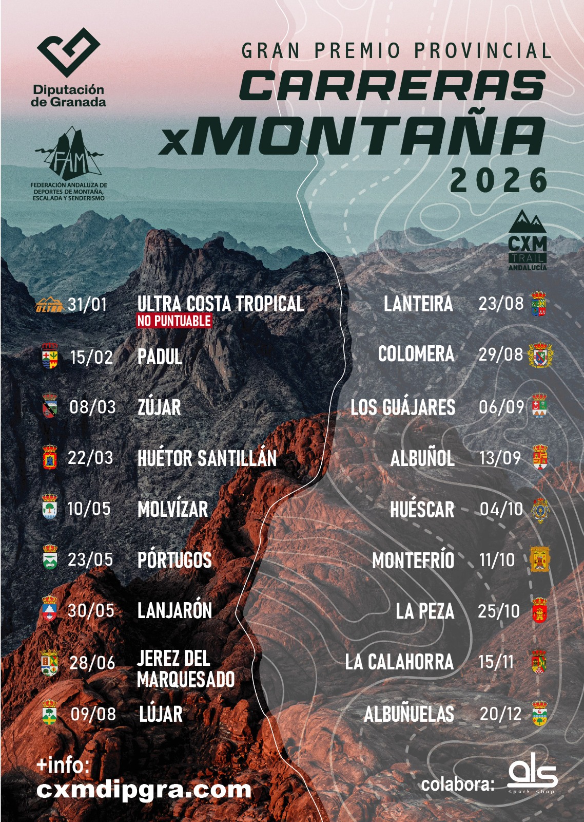 CIRCUITO DE CARRERAS POR MONTA�A - DIPUTACI�N DE GRANADA